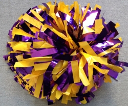 Metallic Spirit Show Pom Plastic Mix, 2-farbig