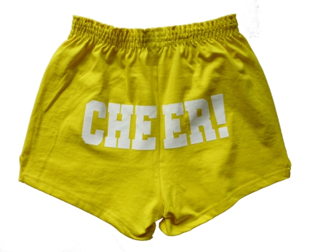 SHORT "CHEER!"  REAR NEON YELLOW