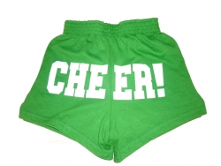 SHORT "CHEER!"  REAR KELLY GREEN