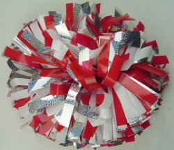 Holographic Spirit Show Pom Plastic Mix, 3-farbig